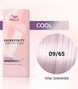 Гель-крем для стойкого тонирования Shinefinity 09/65 розовое сияние, Wella