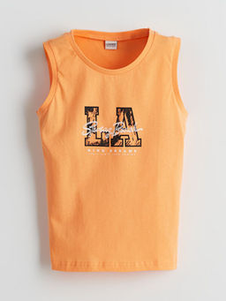 Bisiklet Yaka Erkek ?ocuk Atlet