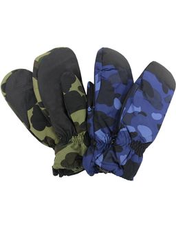 Варежки тк.Дюспа КМФ цв.в ассортименте Пр-во: Китай