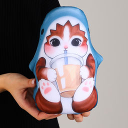 Игрушка антистресс Котёнок акула - Mni mnu фото 5