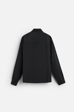 FLOWING MODAL BLEND SHIRT - Zara фото 8