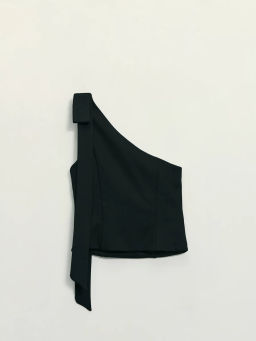 Топ асимметричный с бантом / Zarina