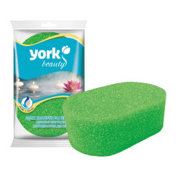 Цена за 2шт. Губка для тела массажная YORK Для неё 14,5*9,5*5 см
