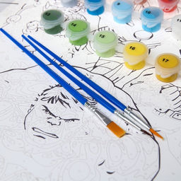 Картина по номерам на подрамнике 30×40 см, Мстители