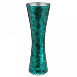 Ваза для цветов стеклянная "Овация" 2,6л, д13см, h40см, "Малахит" (Россия)