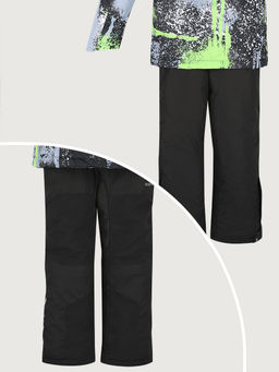 Костюм 7з1925 салат/черный