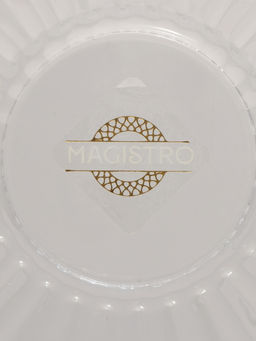 Стакан Magistro «Тор. Грани» 250 мл, 9×10 см, на вращающейся подставке, стекло, прозрачный