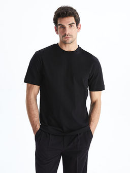 Bisiklet Yaka Penye Erkek Ti??rt