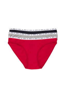 Нижняя часть женского нижнего белья красного цвета Неожиданная скидка в корзине