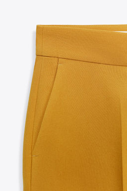 HIGH-WAIST SLIM TROUSERS - Zara фото 9