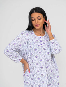Ночная сорочка женская, цвет фиолетовый