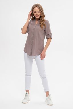 Рубашка М-479капучино