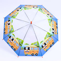 Детский зонт п/авт со свистком Автобус d = 84 см, 8 спиц, 65 7 6 см - Simaland фото 3