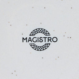 Блюдце фарфоровое Magistro Urban, d=14.2 см, белое