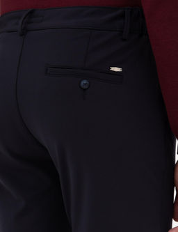 Lacivert Slim Fit Beli Lastikli Kordonlu Jogger Kanvas Pantolon - Pierre cardin фото 6