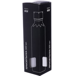 77030-1 Термобутылка 500мл. Star, белая (х20) - Mayer&boch фото 3