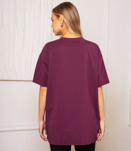 Футболка #КТ1 (22)-2, сливовый