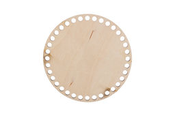 Заготовка для декорирования Mr. Carving БА-03 Панно с перфорацией Круг фанера d 15 см х 0.4 см