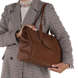 Сумка женская кожаная 3215NN brown Natalle Navetta - Natale navetta фото 2