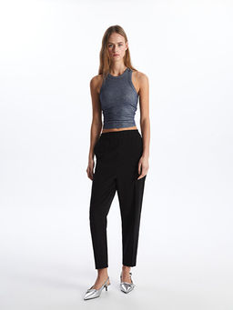 Beli Lastikli Kad?n Pantolon