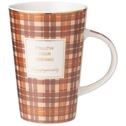КРУЖКА LEFARD BREAK TIME 450МЛ В КЛЕТОЧКУ
