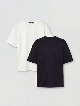 Oversize Erkek Ti??rt 2li