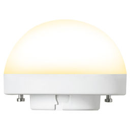 LED-GX53-13W/3000K/GX53/FR/SPHERE PLZ02WH Лампа светодиодная со сферическим рассеивателем, матовая. Теплый белый свет (3000K). Картон. ТМ Uniel