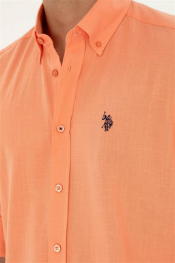 U. S. Polo Assn / Мужская базовая рубашка с длинным рукавом Brick Brick - U.s. polo assn фото 7
