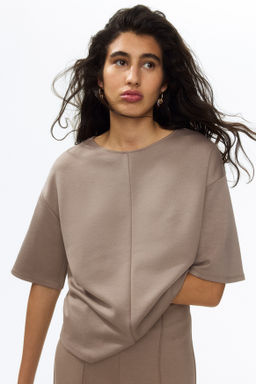 Top boxy en punto - H&m фото 4