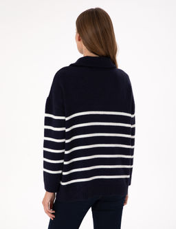 Lacivert Comfort Fit Kazak