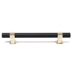 Ручка-скоба CAPPIO PK117, м/о 128 мм, цвет черный