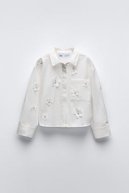 3D FLORAL SHIRT - Zara фото 2