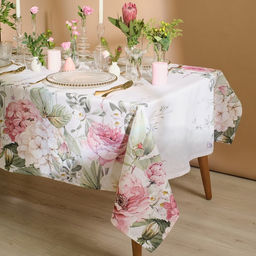 Скатерть Этель Tenderness 149х220 см, 100% хл, репс 210 г/м2  фото 7