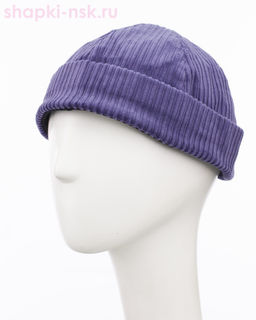 Докер вельвет на тр.подкл. Шапка (56-58)