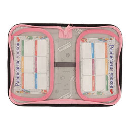 Пенал школьный, 1 секция, 13×21×4 см «Кот»