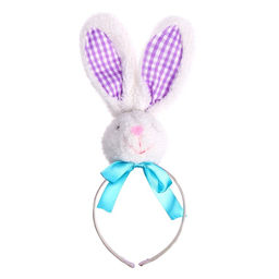 Цена за 2 шт. Карнавальный ободок «Зайка», МИКС