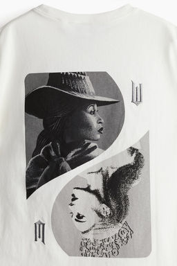 Camiseta boxy con estampado - H&m фото 7