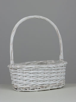 Корзина плетёная Dayton, ива, белый