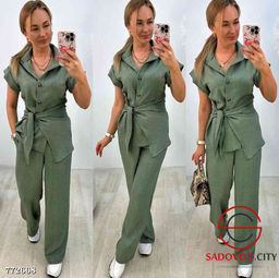 Женский брючный костюм двойка