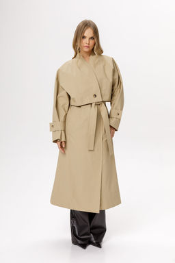 Плащ Pirs 6595 бежевый