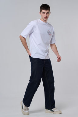 8579 футболка оверсайз мужская