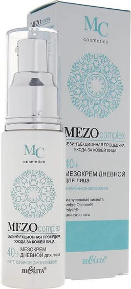 MEZOcomplex Мезокрем дневной для лица 40+ Интенсивное омоложение, 50 мл