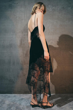 SEQUINNED CAMISOLE DRESS - Zara фото 4