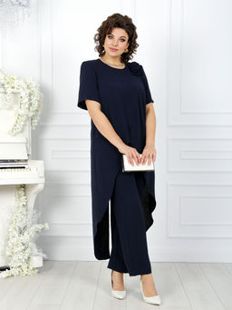 Платье Ninele 7431-Р темно-синий - Mira fashion фото 1559