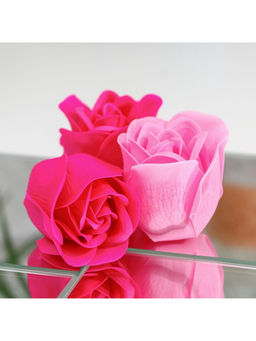 Цена за 2 шт. Мыльные розы, фуксия и розовые, набор 4 шт. - SB BEAUTY фото 9