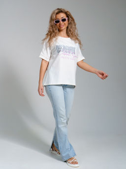 940/1 Футболка "Молочный"