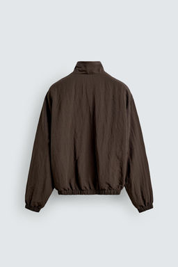 CAZADORA BOMBER FLUIDA REVERSIBLE / Marr?n - Zara фото 9