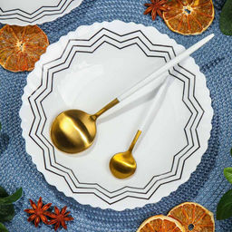 Вэнсдей, тарелка суповая, стеклокерамика, 21 см, круглая,Daniks, BY23LHP95 (448708)