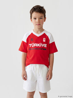 FIFA 2026 D?nya Kupas? Bask?l? Erkek ?ocuk Ti??rt