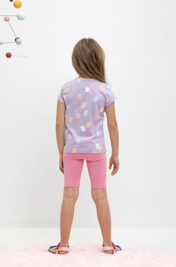 КР 4036/розовая орхидея к457, бриджи - Crockid фото 2